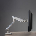 Desk mount for monitor LED/LCD 17-32" ART L-19GD gas assistance 2-9 kg 2x USB 3.0 White