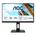 AOC P2 U27P2 LED-ekraan 68,6 cm (27") 3840 x 2160 pikslit 4K Ultra HD Must
