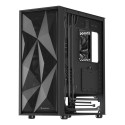 GENESIS DIAXID 605F MIDI TOWER Korpus USB-C Aknaga Must