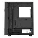 GENESIS DIAXID 605F MIDI TOWER Korpus USB-C Aknaga Must