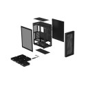 GENESIS DIAXID 605F MIDI TOWER Korpus USB-C Aknaga Must