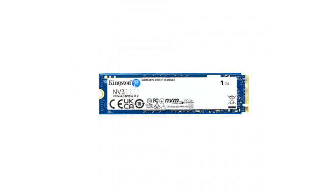 Kingston Technology 1000G NV3 M.2 2280 NVMe SSD
