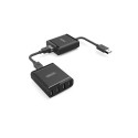 UNITEK Y-2516 liidesejaotur USB 2.0 480 Mbit/s Must