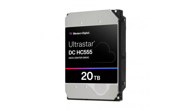 Western Digital Ultrastar DC HC555 sisemine kõvaketas 20 TB 7200 p/min 512 MB 3.5" SAS3