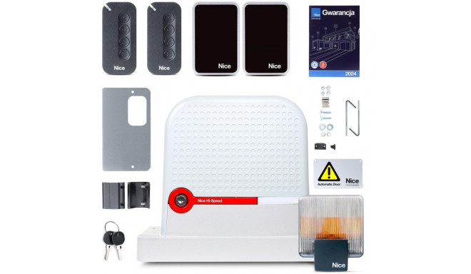 NICE ROBUS 600 HI-SPEED MyGO set for sliding gates