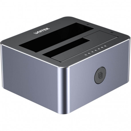 Unitek ketaste kloonimisseade Y-3027GY01-EU 2 x SATA 2.5"/3.5" USB-C 10Gbps