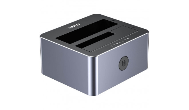 Unitek Y-3027GY01-EU kettakloonija jaam 2 x SATA 2.5"/3.5" USB-C 10Gbps