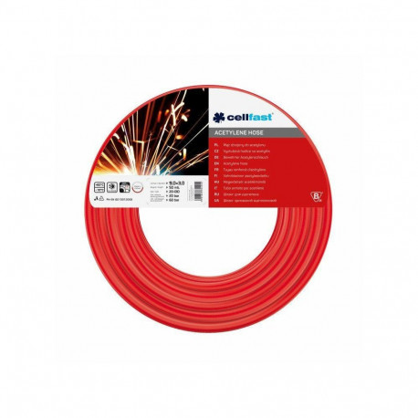 ACETYLENE HOSE 9*3 50MB