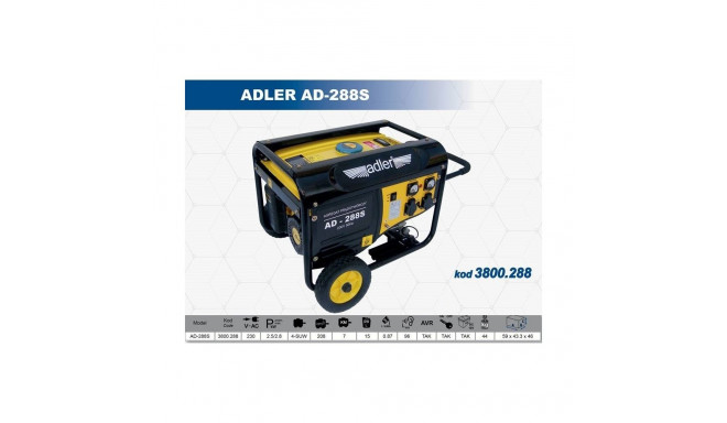 ADLER generaator 2,8kW AD-288S