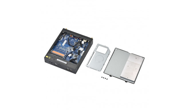 Shuttle XPC slim Barebone DS50U5, i5-1335U, 2x LAN (1x 2.5Gbit ,1x 1Gbit), 1xCOM,1xHDMI,1xDP, 1x VGA