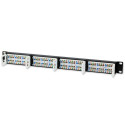 Techly Patch Panel UTP 24 Ports RJ45 Cat.5E I-PP 24-RU-C5ET
