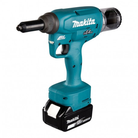 MAKITA Akutööriistade Neetija 18V DRV250RFJ 2x3,0Ah MAKPAC 4,8 - 6,4 mm
