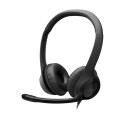 Logitech H390 Peakomplekt Juhtmega Peavõru Kontor/Kõnekeskus USB Type-A Must