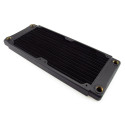 XSPC TX240 Crossflow Üliõhuke Radiaator - 240mm, must