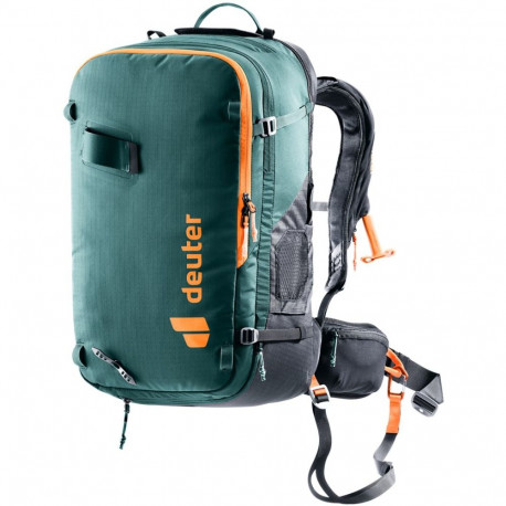 Deuter seljakott ALPROOF 30 SL Polyamide, Polyester, must, roheline denim