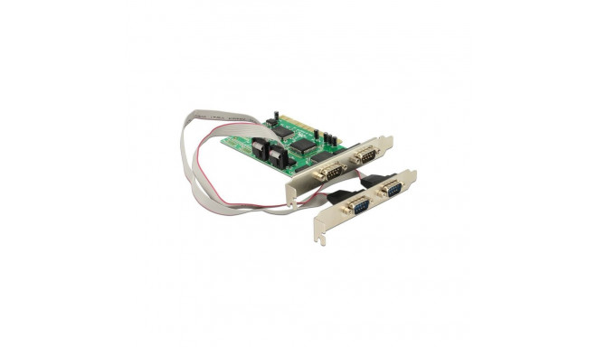 DeLOCK PCI Card 4x Serial interface cards/adapter