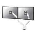 Neomounts DS70-250WH2 monitorihoidik 17-32" - gaasvedru - Topfix - 180°-peatus