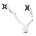 Neomounts DS70-250WH2 monitorihoidik 17-32" - gaasvedru - Topfix - 180°-peatus