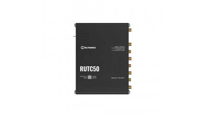 Teltonika RUTC50 | 5G Ruuter | Wi-Fi 6, 5x RJ45 1000Mbps, Kaksik-SIM, IP30