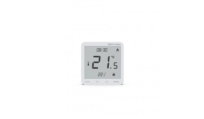 Wired Room Controller Sinum White R-S3 Tech Controllers