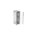 Lanberg FF01-6842-12SL põrandal seisev rack-kapp 42U hall