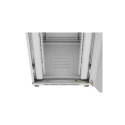 Lanberg FF01-8042-12SL põrandal seisev rack-kapp 42U hall