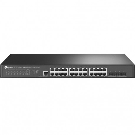 TP-Link võrgulüliti JetStream TL-SG3428X-M2 hallatav L2+ 2.5G Ethernet (100/1000/2500) 1U, must