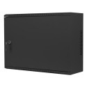 SEINALE PAIGALDATAV RIIULIKAPP 19" 4U+3U 540X200 MADALPROFIILNE MUST LANBERG (KOKKUPANDUD)