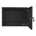 SEINALE PAIGALDATAV RIIULIKAPP 19" 4U+3U 540X200 MADALPROFIILNE MUST LANBERG (KOKKUPANDUD)