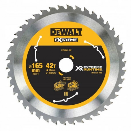 DeWALT DT99561-QZ circular saw blade 16.5 cm 1 pc(s)