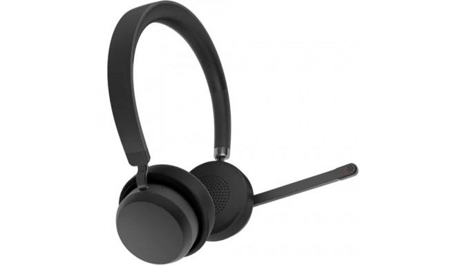 Lenovo 4XD1Q30302 juhtmevabad mustad Bluetooth kõrvaklapid peapael kõned/muusika