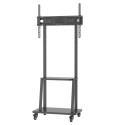 Techly põrandastatiiv riiuliga 32-70" LCD/LED/Plasma telerile