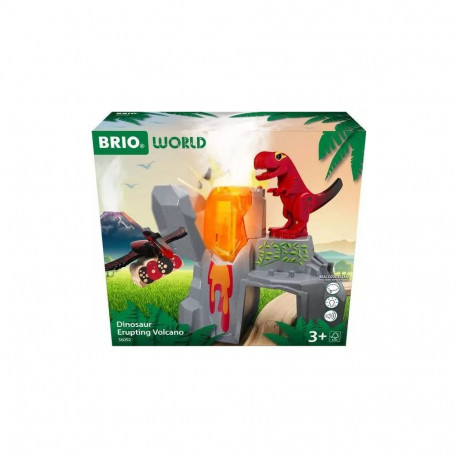 BRIO Dinosaur Erupting Volcano