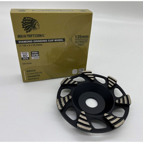 Teemantketas betooni lihvimiseks 125mm ULTIMATE FAST INDIAN PROFESSIONAL