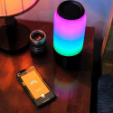 Juhtmevaba LED kõlar V-TAC SMART VT-7456 RGB Bluetooth 2x3W (SKU 8570) Must