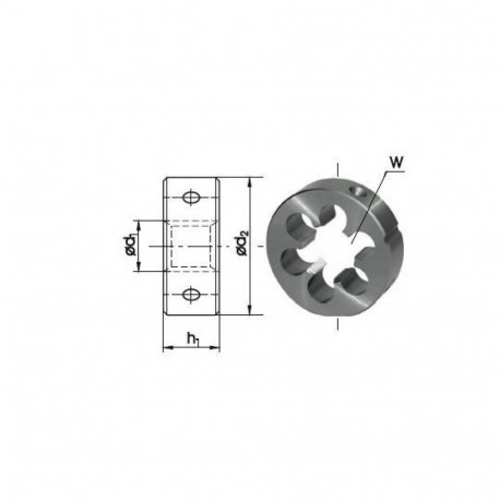 FANAR DIE G 3/8" HSS800