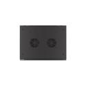 Lanberg WF01-6404-23B seinakinnitusega rack-kapp 4U must