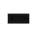Lanberg WF01-6404-23B seinakinnitusega rack-kapp 4U must
