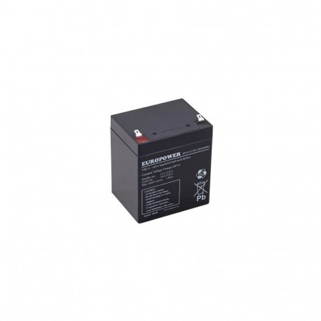 Akumulator AGM EUROPOWER serii EP 12V 5Ah T1 (Żywotność 6-9 lat)