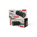 Gembird SPK-BT-LED-04 portable/party speaker Mono portable speaker Black 10 W