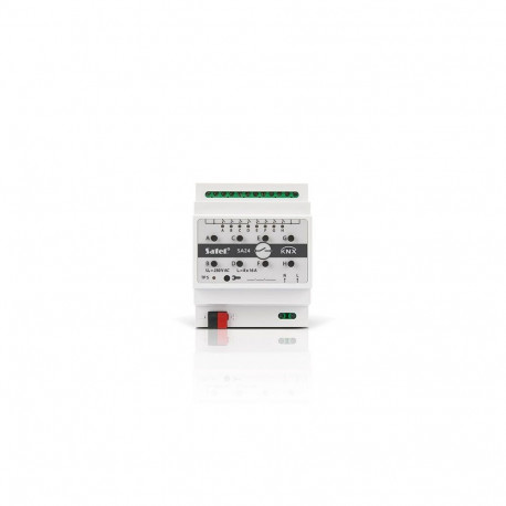 Satel KNX-SA24 smart home actuator DIN rail-mounted Switching actuator 8 channels