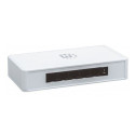 Manhattan 5-Port Gigabit Ethernet Switch, Desktop Size, Plastic, IEEE 802.3az (Energy Efficient Ethe