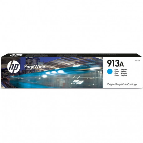 HP tindikassett 913A originaal PageWide, tsüaan