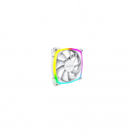 Montech AX120 PWM ARGB Fan, 3 Pack, White - 120mm