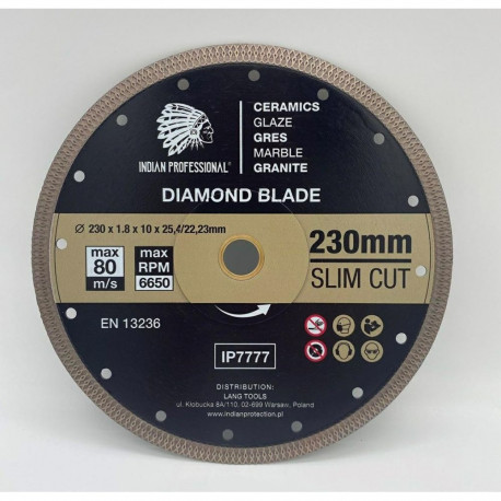 INDIAN PROFESSIONAL DIAMOND BLADE 230mm
