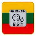 AIRVALENT AIRV-FLLT air quality meter Yellow