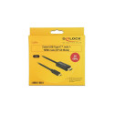 DeLOCK 85290 videokaabli adapter 1 m USB Type-C HDMI must