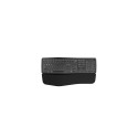 NATEC PORIFERA US JUHTMEVABA BLUETOOTH + 2.4GHZ X-KÄÄRMEHHANISMIGA KLAVIATUUR TAUSTVALGUSTUSEGA ERGO