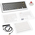 Ducky Outlaw 65 klaviatuur universaalne USB hõbedane
