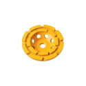DOUBLE ROW DIAMOND CUP WHEEL 125mm